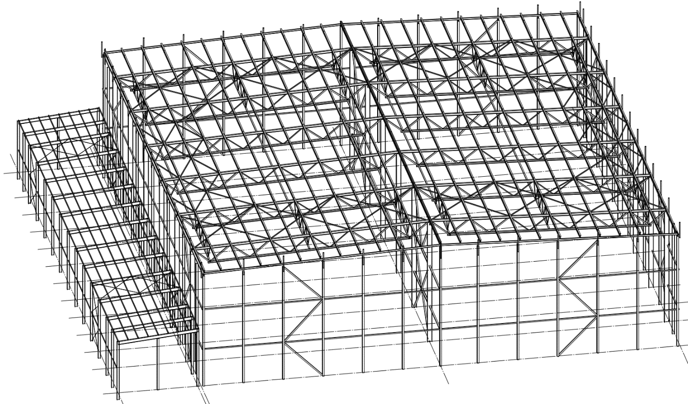 Бескрановый цех в сейсмическом регионе