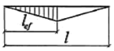 Эпюра сжатого пояса в пролете с одним креплением в середине при нагрузке сосредоточенной в середине